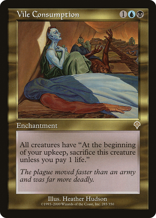 Vile Consumption (INV-285) - rare - Foil