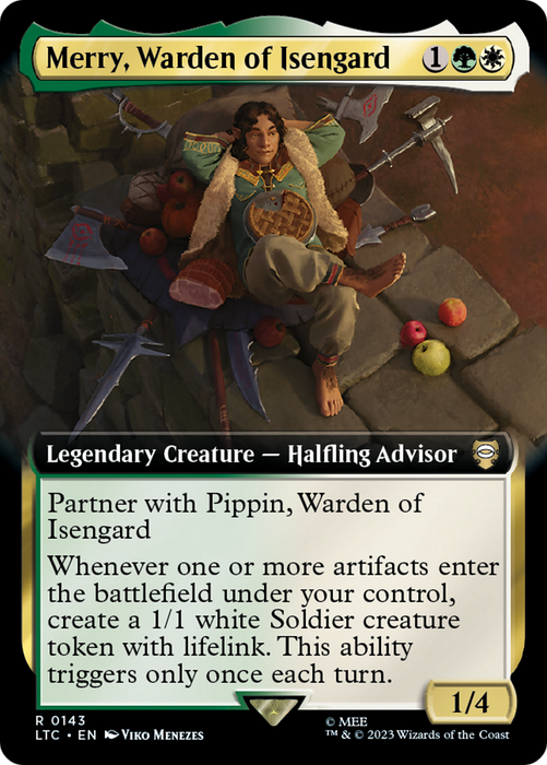 Merry, Warden of Isengard (LTC-143) - rare: (Extended Art)