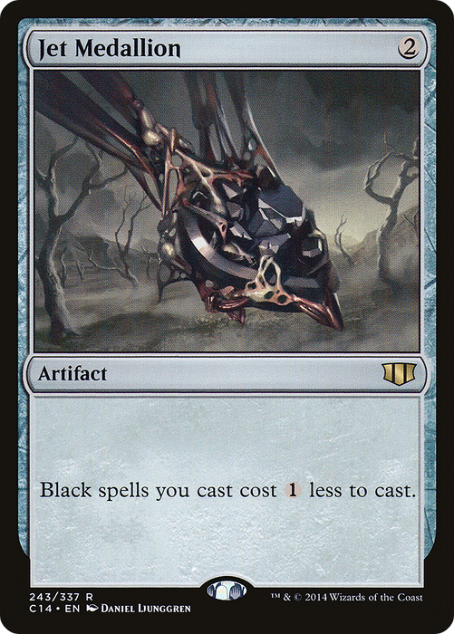 Jet Medallion (C14-243) - rare