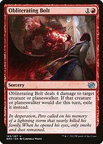 Obliterating Bolt (BRO-145) - uncommon