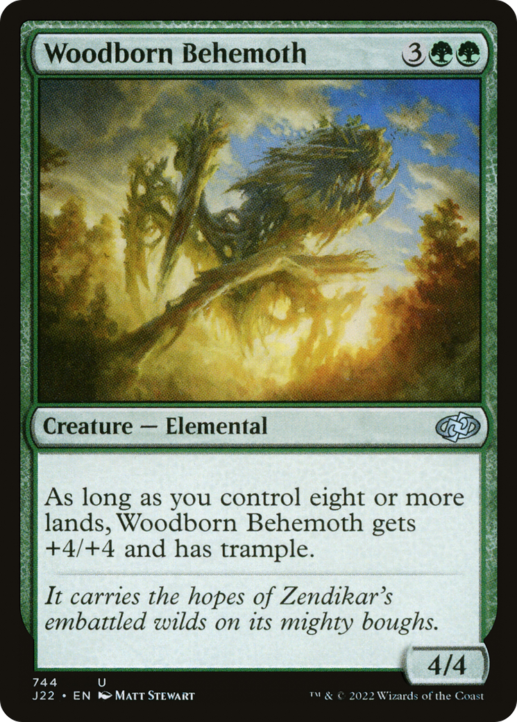 Woodborn Behemoth (J22-744) - uncommon