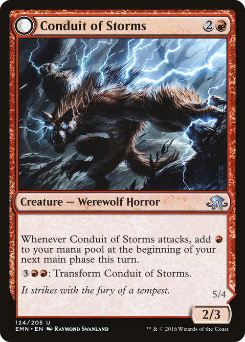 Conduit of Storms // Conduit of Emrakul (EMN-124) - uncommon: (mooneldrazidfc) - Foil