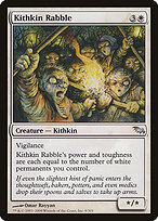Kithkin Rabble (SHM-009) - uncommon