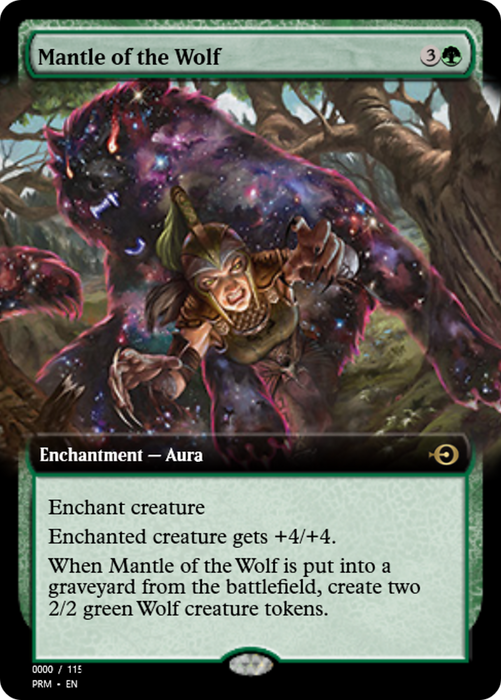Mantle of the Wolf (PRM-79885) - rare - Foil