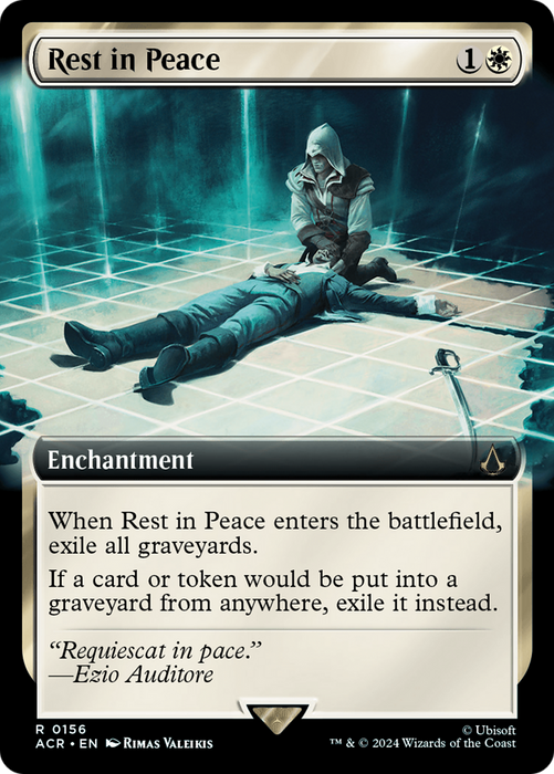 Rest in Peace (ACR-156) - rare: (Extended Art)