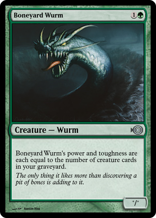 Boneyard Wurm (PRM-42860) - uncommon - Foil
