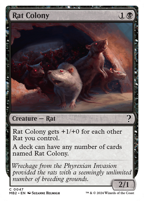 Rat Colony (MB2-047) - common