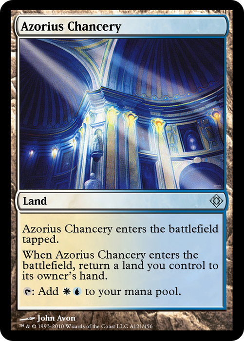 Azorius Chancery (TD0-A121) - uncommon