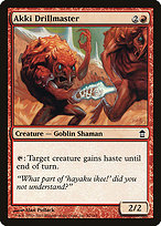Akki Drillmaster (SOK-092) - common - Foil