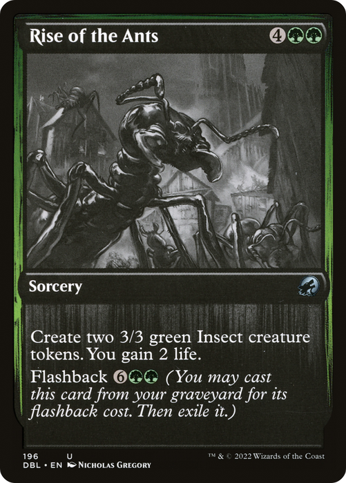 Rise of the Ants (DBL-196) - uncommon - Foil