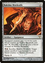 Rakdos Riteknife (DIS-164) - rare