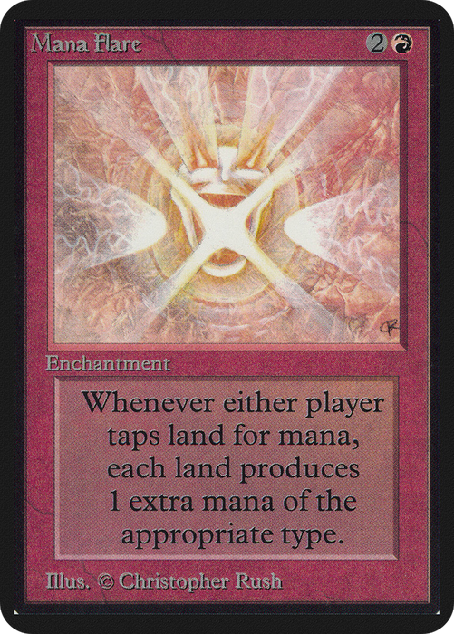 Mana Flare (LEA-162) - rare