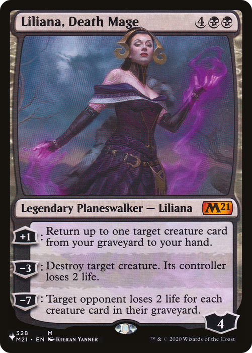 Liliana, Death Mage (LIST-M21-328) - mythic