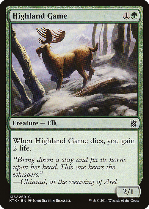 Highland Game (KTK-135) - common - Foil