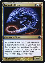 Frenetic Sliver (LIST-PLC-157) - uncommon - Foil