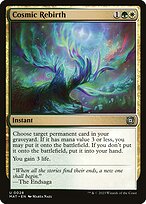 Cosmic Rebirth (MAT-028) - uncommon - Foil