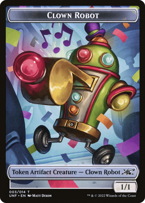 Clown Robot (UNF-003) - common - Foil