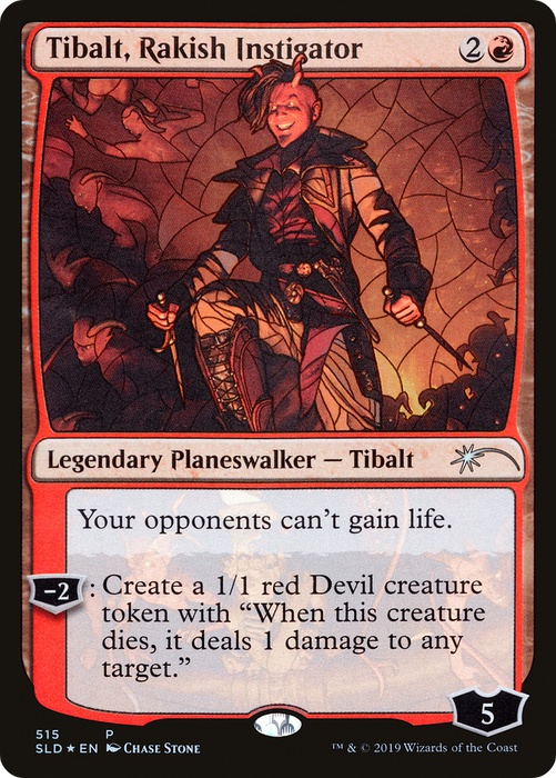 Tibalt, Rakish Instigator (SLD-515) - uncommon - Foil