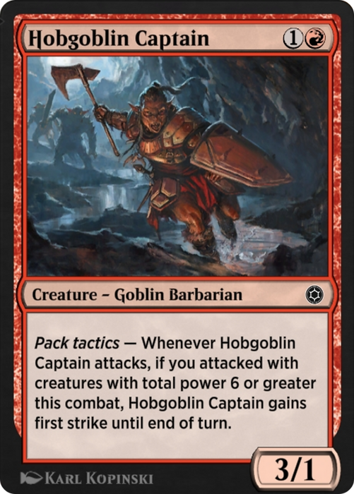 Hobgoblin Captain (HBG-183) - common