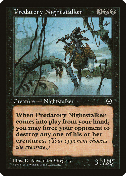 Predatory Nightstalker (P02-082) - uncommon