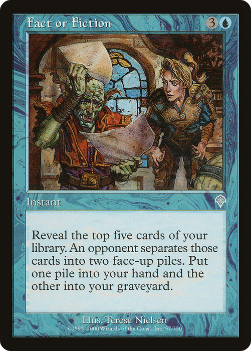 Fact or Fiction (INV-057) - uncommon - Foil