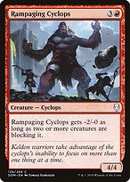 Rampaging Cyclops (DOM-139) - common