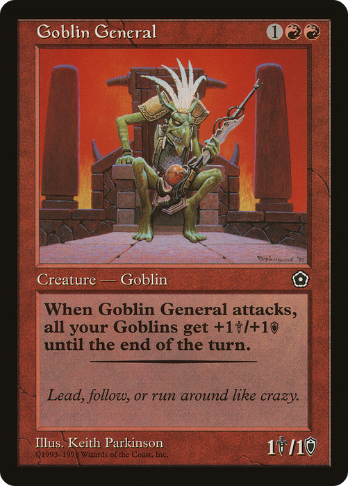 Goblin General (P02-097) - rare