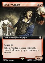 Powder Ganger (PIP-391) - rare: (Extended Art) - Foil