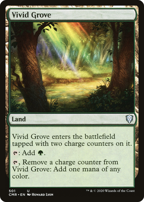 Vivid Grove (CMR-501) - uncommon