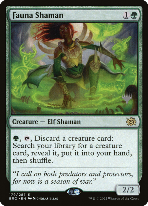Fauna Shaman (PPBRO-179P) - rare - Foil