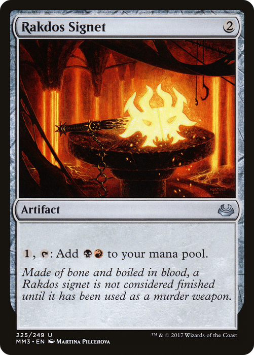 Rakdos Signet (MM3-225) - uncommon