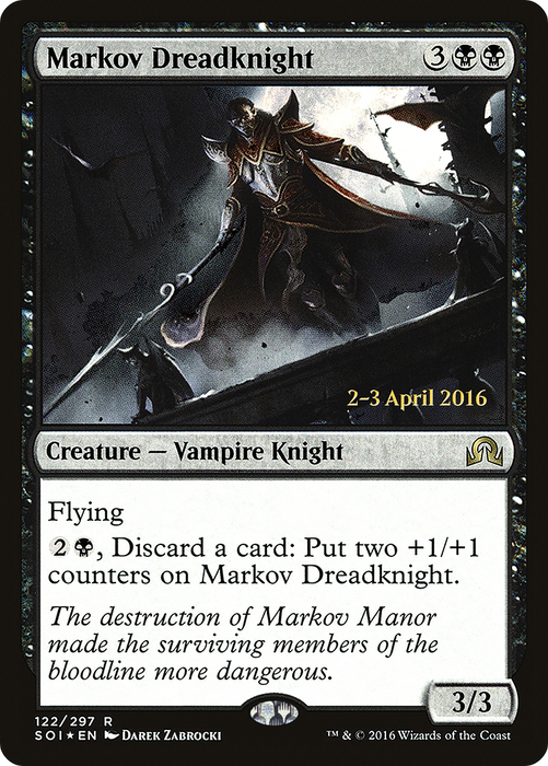 Markov Dreadknight (PRE-122S) - rare - Foil