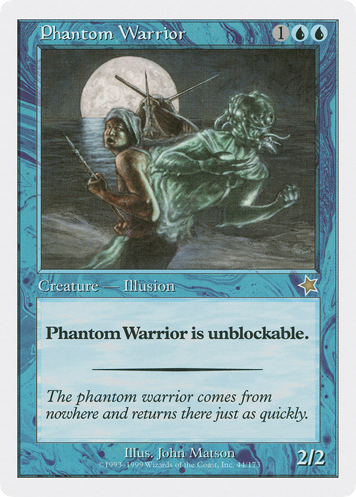 Phantom Warrior (S99-044) - rare