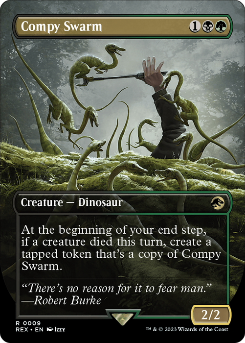Compy Swarm (REX-009) - rare (Borderless) - Foil