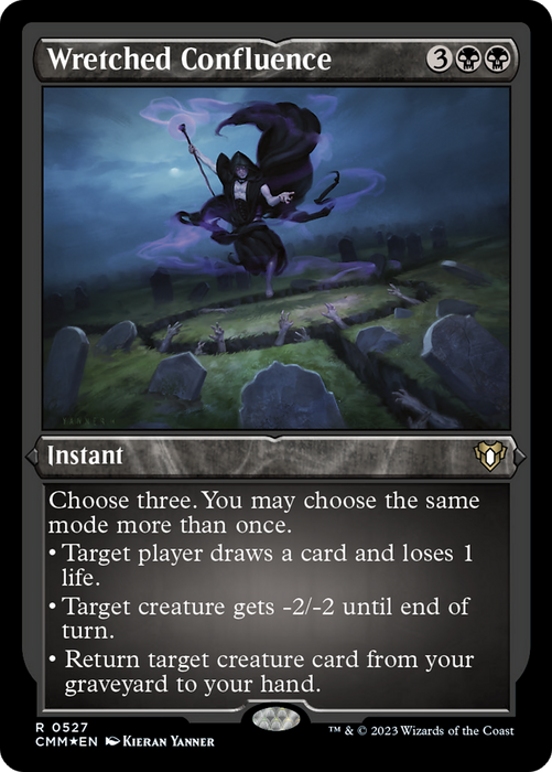 Wretched Confluence (CMM-527) - rare - Etched Foil