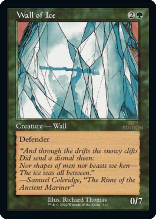 Wall of Ice (30A-517) - uncommon