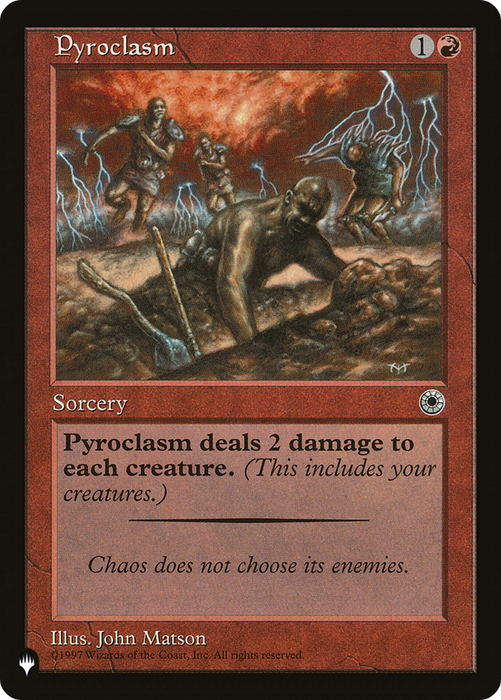 Pyroclasm (LIST-POR-143) - rare