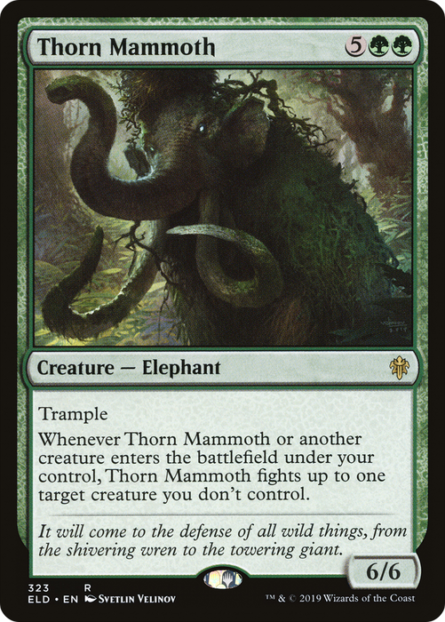 Thorn Mammoth (ELD-323) - rare