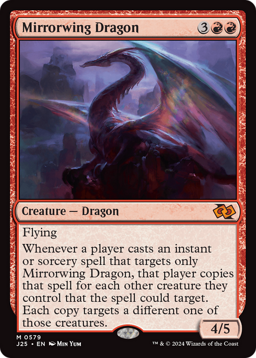 Mirrorwing Dragon (J25-579) - mythic