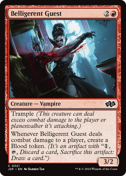 Belligerent Guest (J25-521) - common