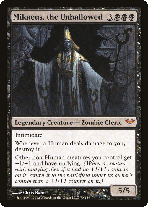 Mikaeus, the Unhallowed (DKA-070) - mythic - Foil