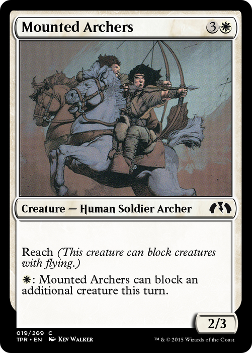 Mounted Archers (TPR-019) - common