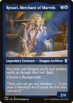 Renari, Merchant of Marvels (CLB-487) - uncommon - Etched Foil