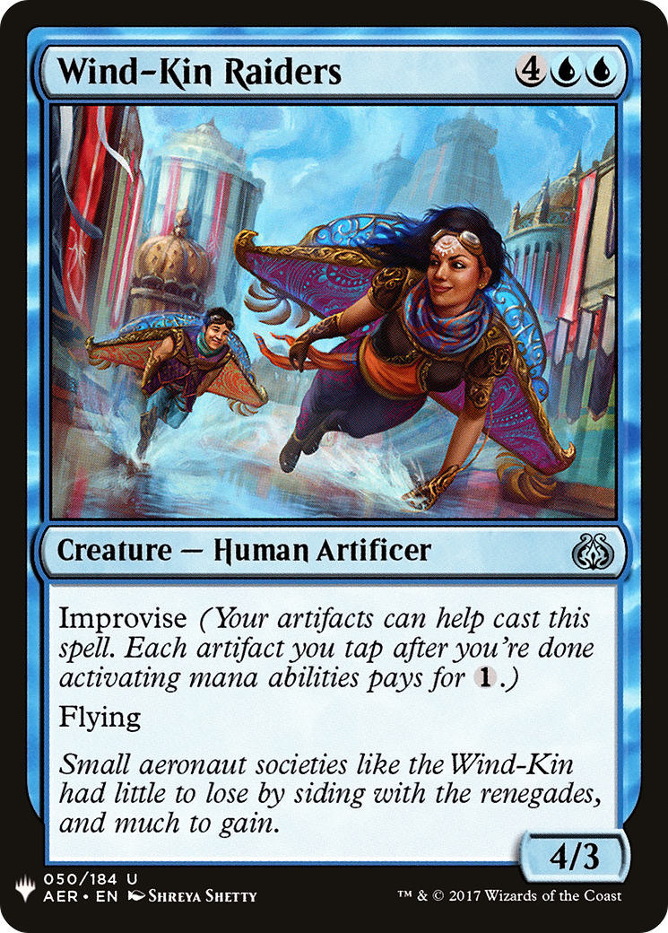 Wind-Kin Raiders (LIST-AER-50) - uncommon