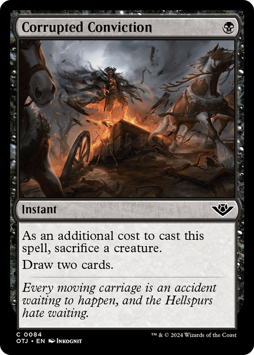 Corrupted Conviction (OTJ-084) - common - Foil