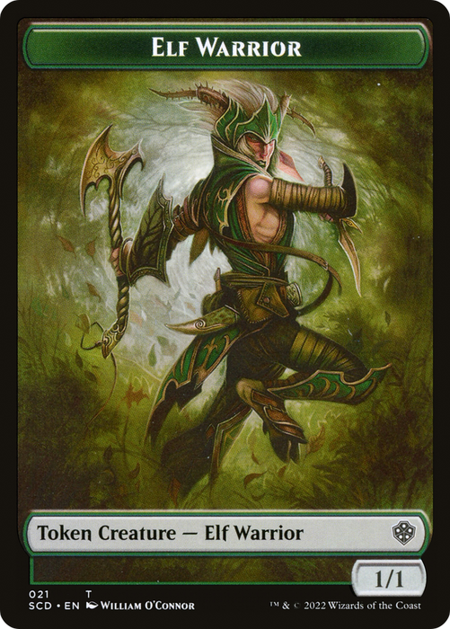Elf Warrior (TSCD-021) - common - Foil