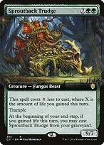 Sproutback Trudge (C21-395) - rare: (Extended Art)