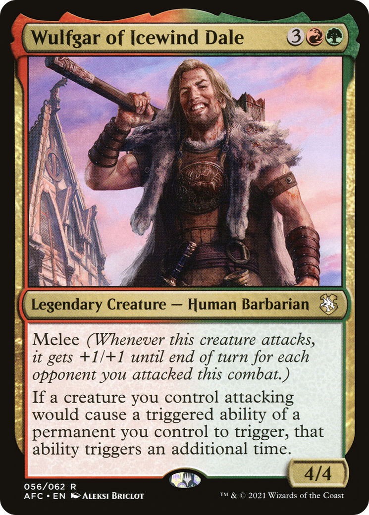 Wulfgar of Icewind Dale (AFC-056) - rare