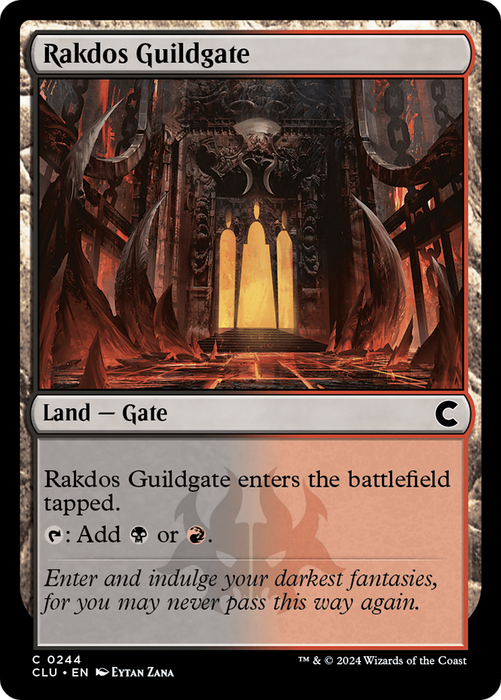 Rakdos Guildgate (CLU-244) - common