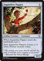 Inquisitive Puppet (ELD-223) - uncommon